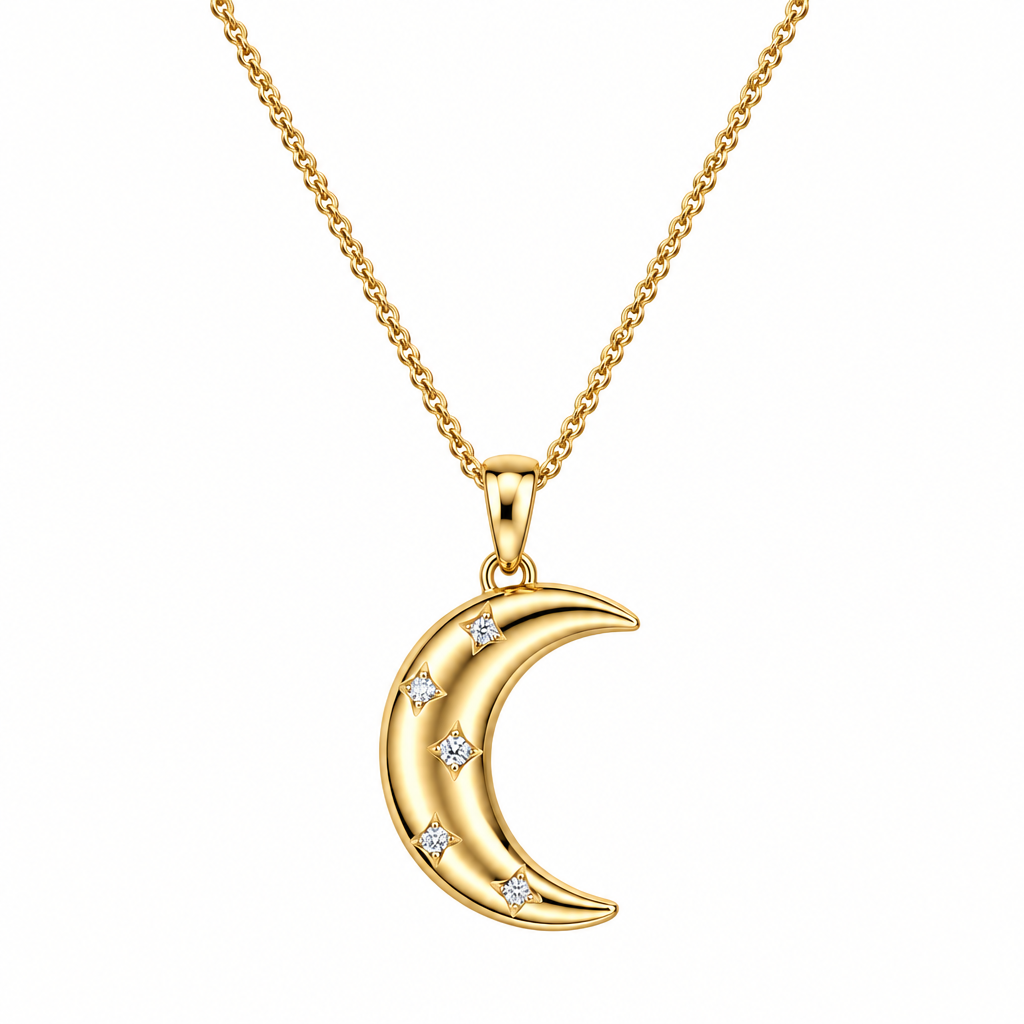 Luna | Celestial Starlight in Silver